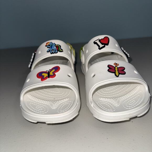 Crocs Womens 8 Sandals Casual Classic All Terrain Adjustable Straps Ventilation - Picture 2 of 10